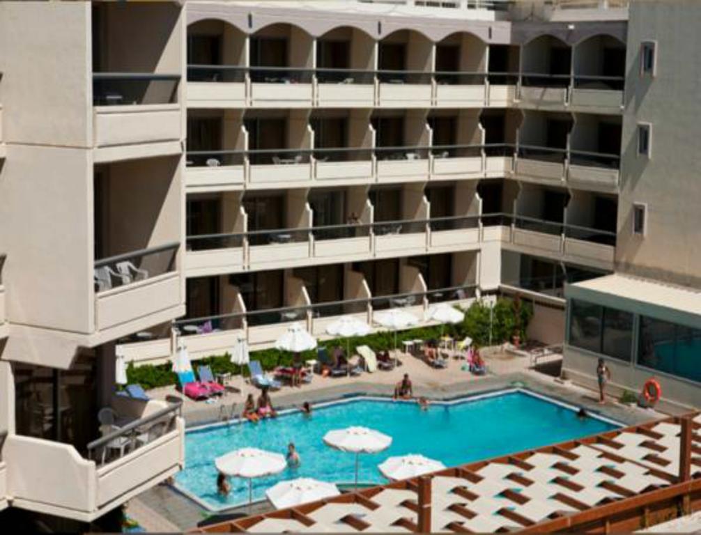 Lomeniz Hotel Rhodes City Bagian luar foto
