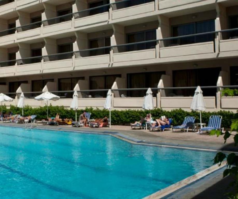 Lomeniz Hotel Rhodes City Bagian luar foto