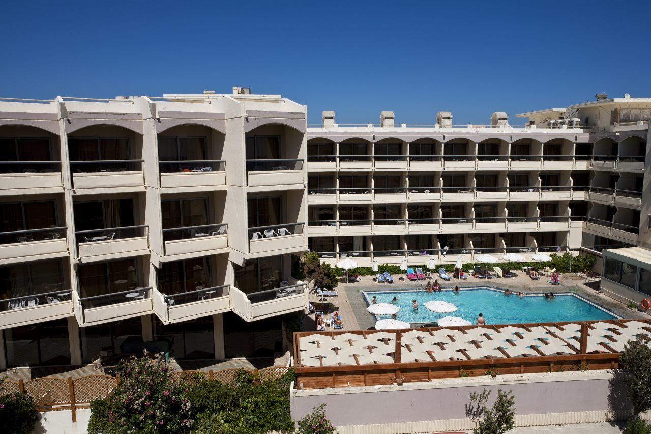 Lomeniz Hotel Rhodes City Bagian luar foto