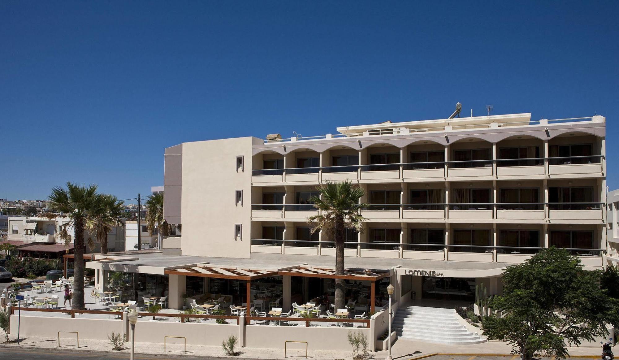 Lomeniz Hotel Rhodes City Bagian luar foto