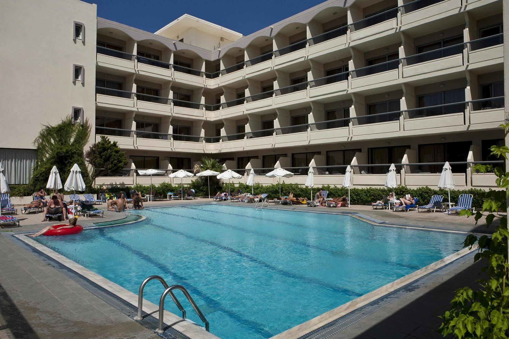 Lomeniz Hotel Rhodes City Bagian luar foto