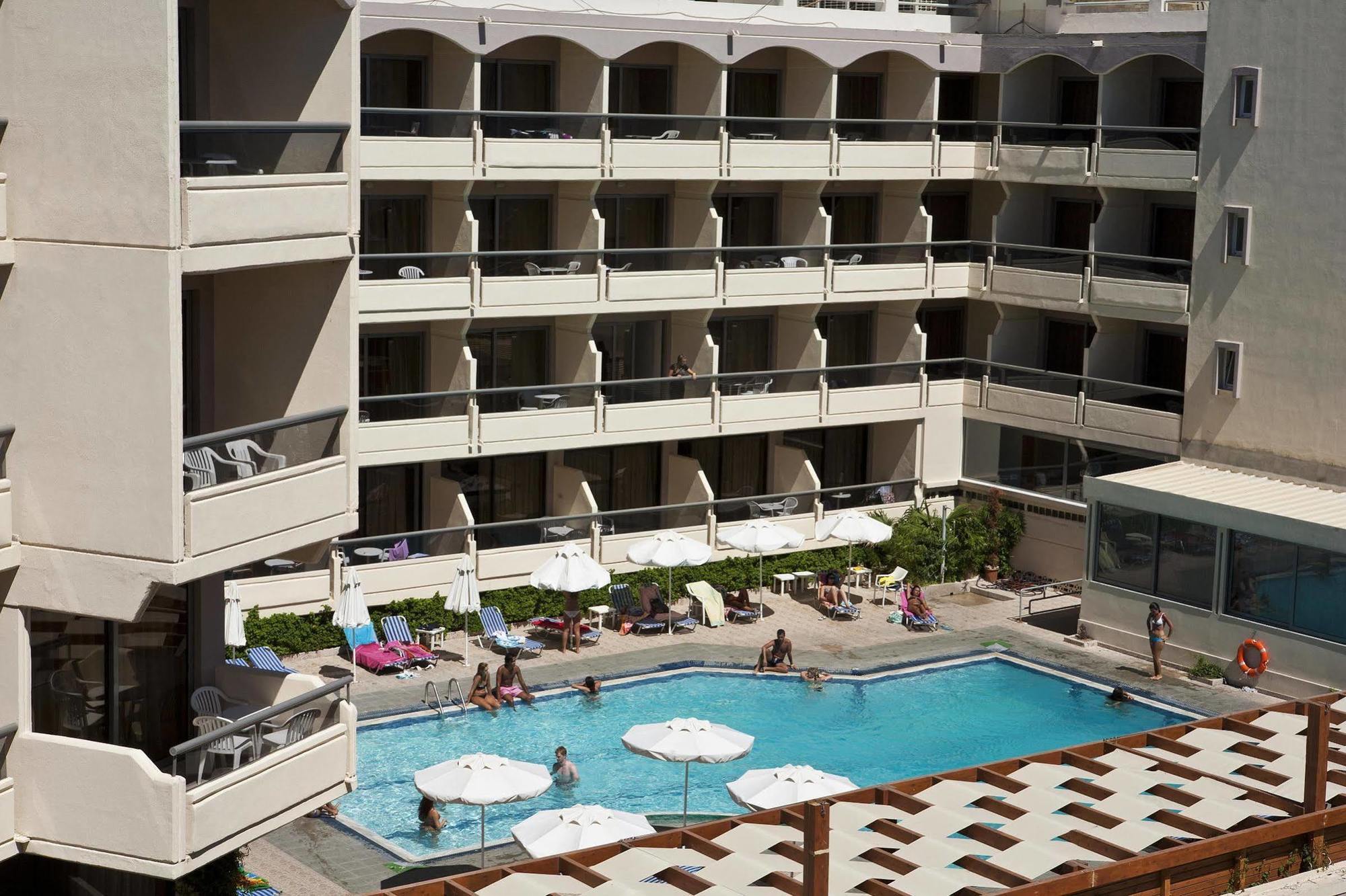 Lomeniz Hotel Rhodes City Bagian luar foto